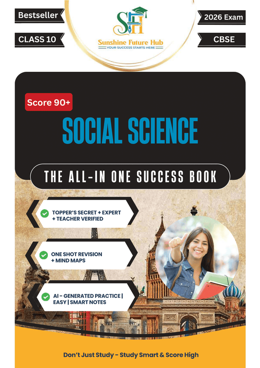 Score 90+ Social Science All in one success book | OneShot Resource | 90+ Guaranteed